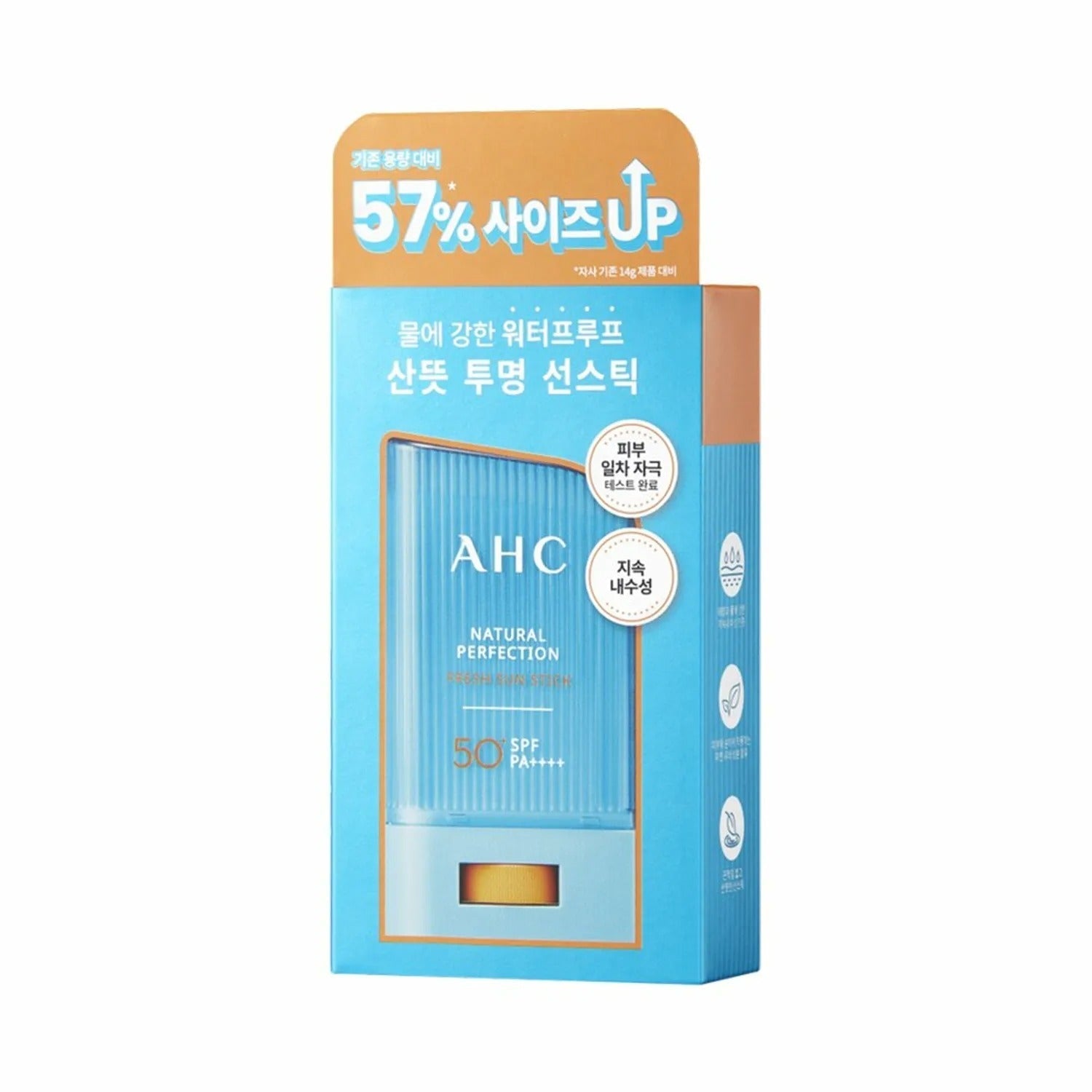 [Large Size] AHC Natural Perfection Fresh Sun Stick 22g