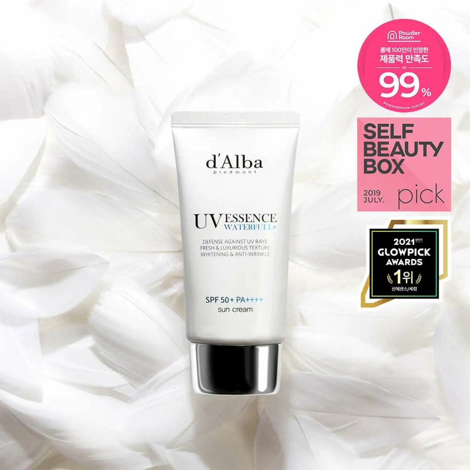d'Alba Waterfull Essence Sun Cream Duo (50mL + 50mL)
