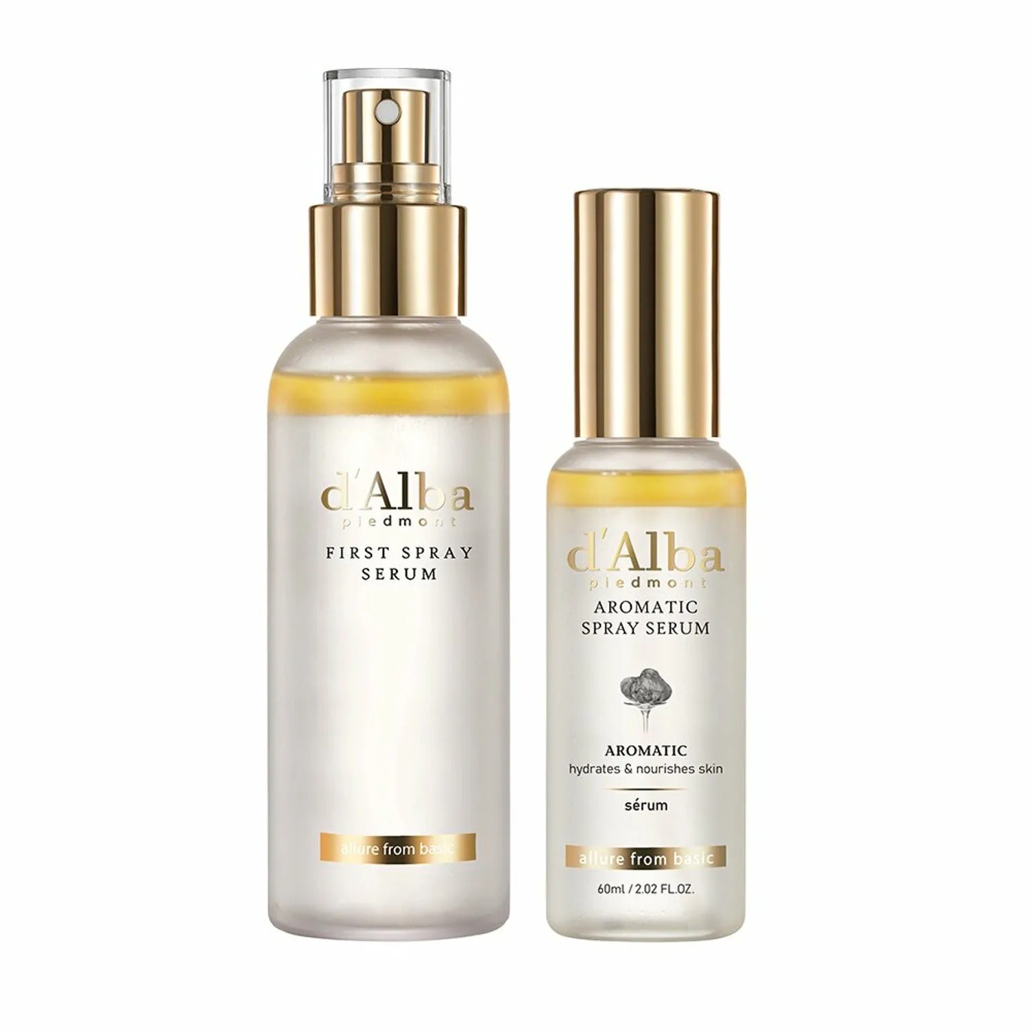 d'Alba First Spray Serum Original & Premium Vegan Mist Serum Gift Set
