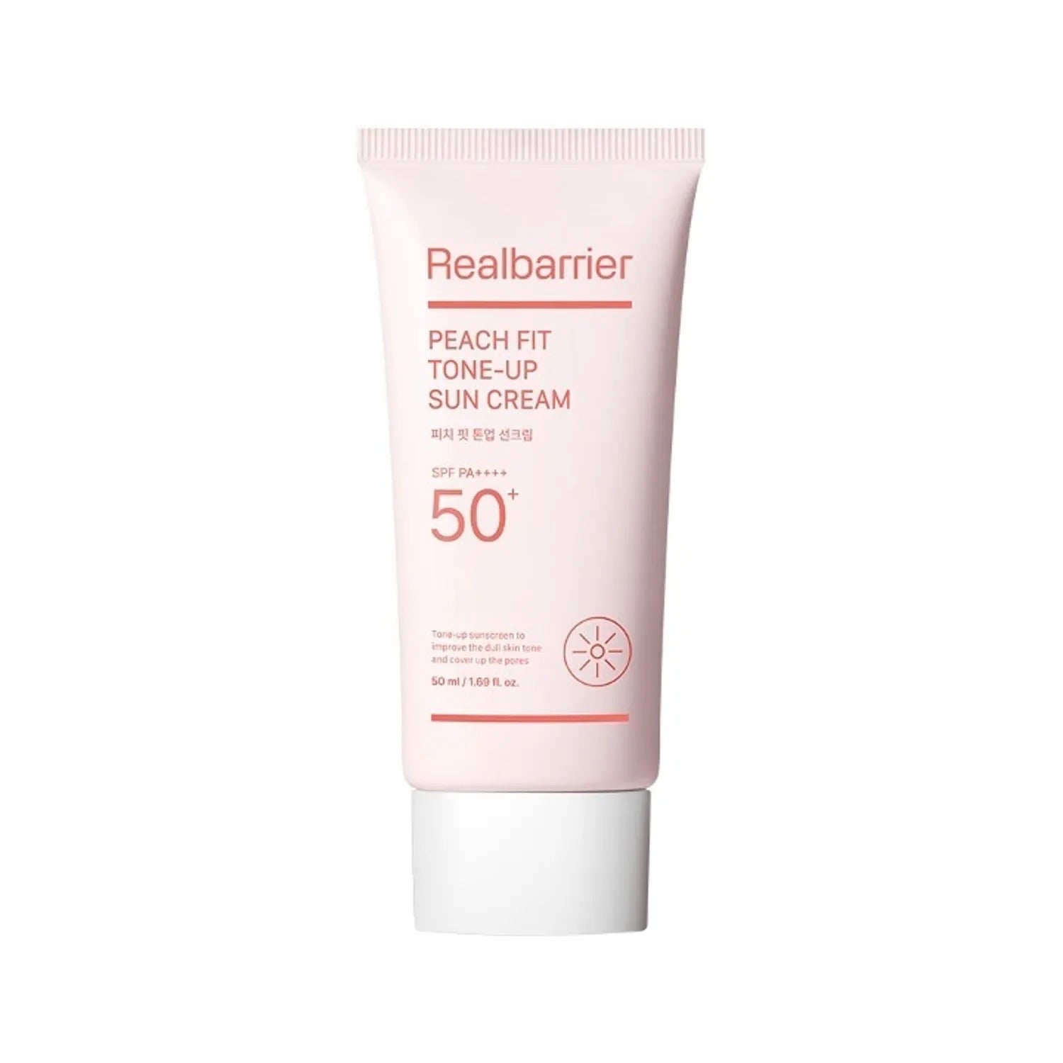 Real Barrier Peach fit Tone-Up Sun Cream 50ml