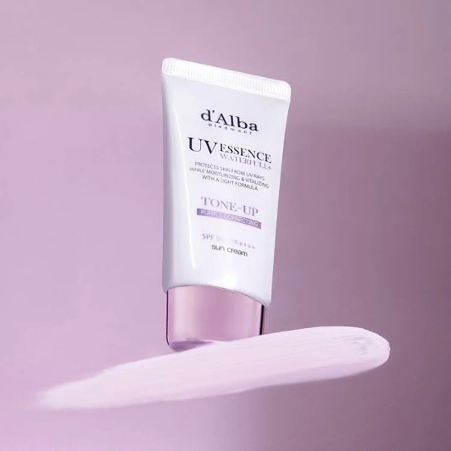 d'Alba Waterful Tone Up Sun Cream Purple 50mL