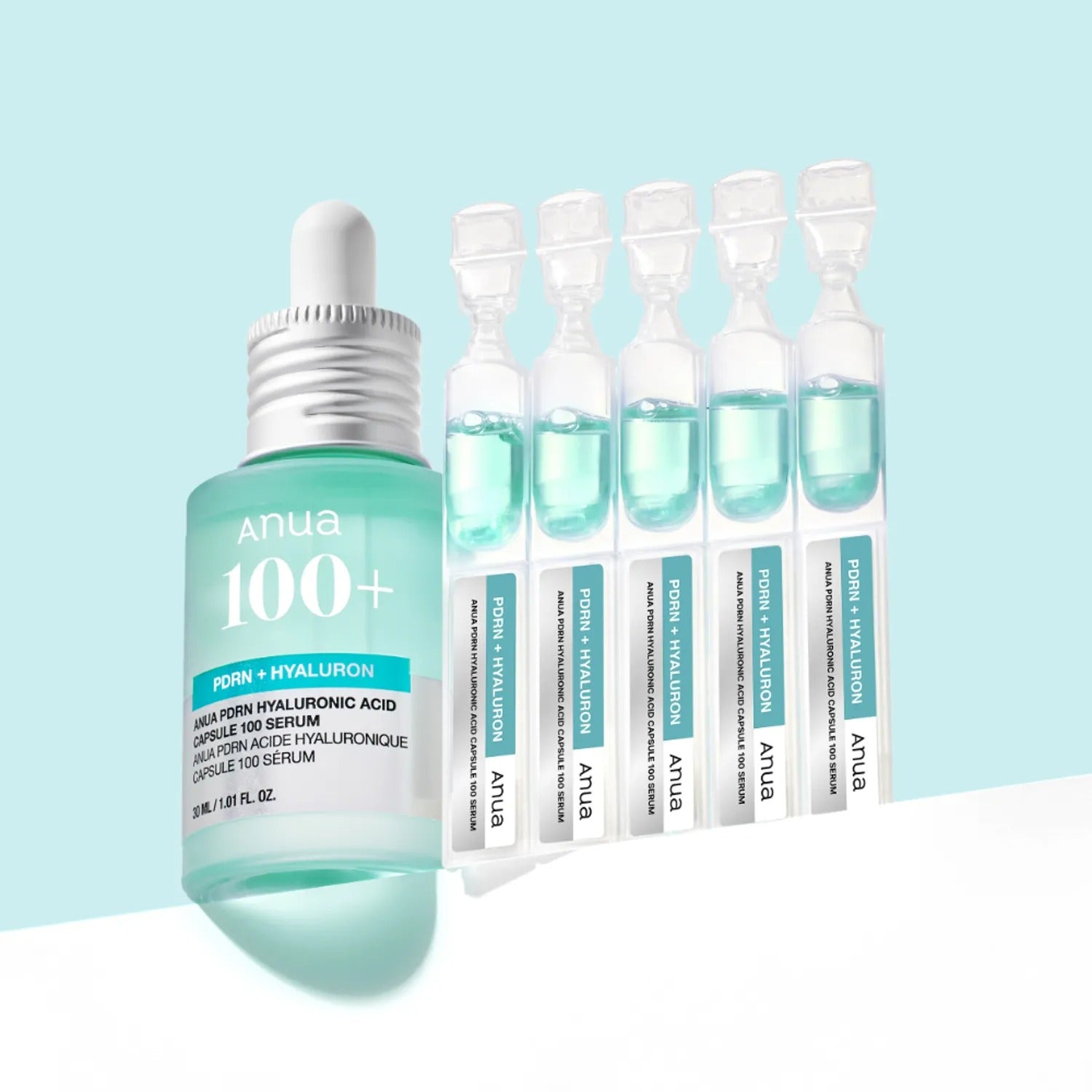 Anua PDRN Hyaluronic Capsule 100 Serum 30ml (+1ml*5ea)