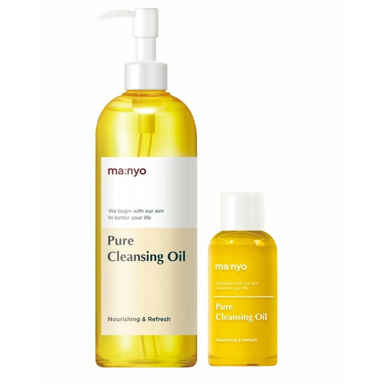 ma:nyo Pure Cleansing Oil Extra Volume Special Set (400mL+55mL)