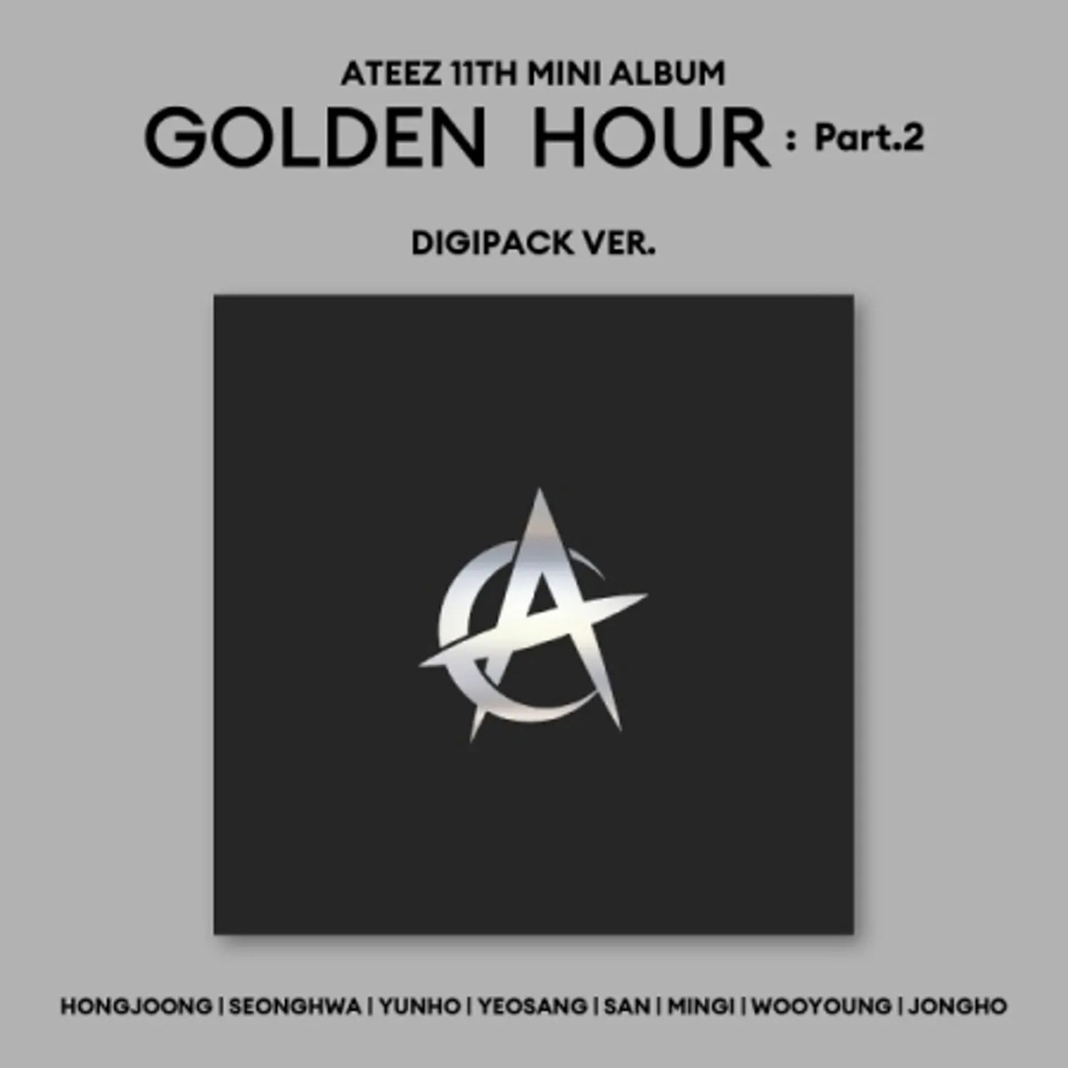 ATEEZ - 11TH EP [GOLDEN HOUR : PART.2] (DIGIPACK)