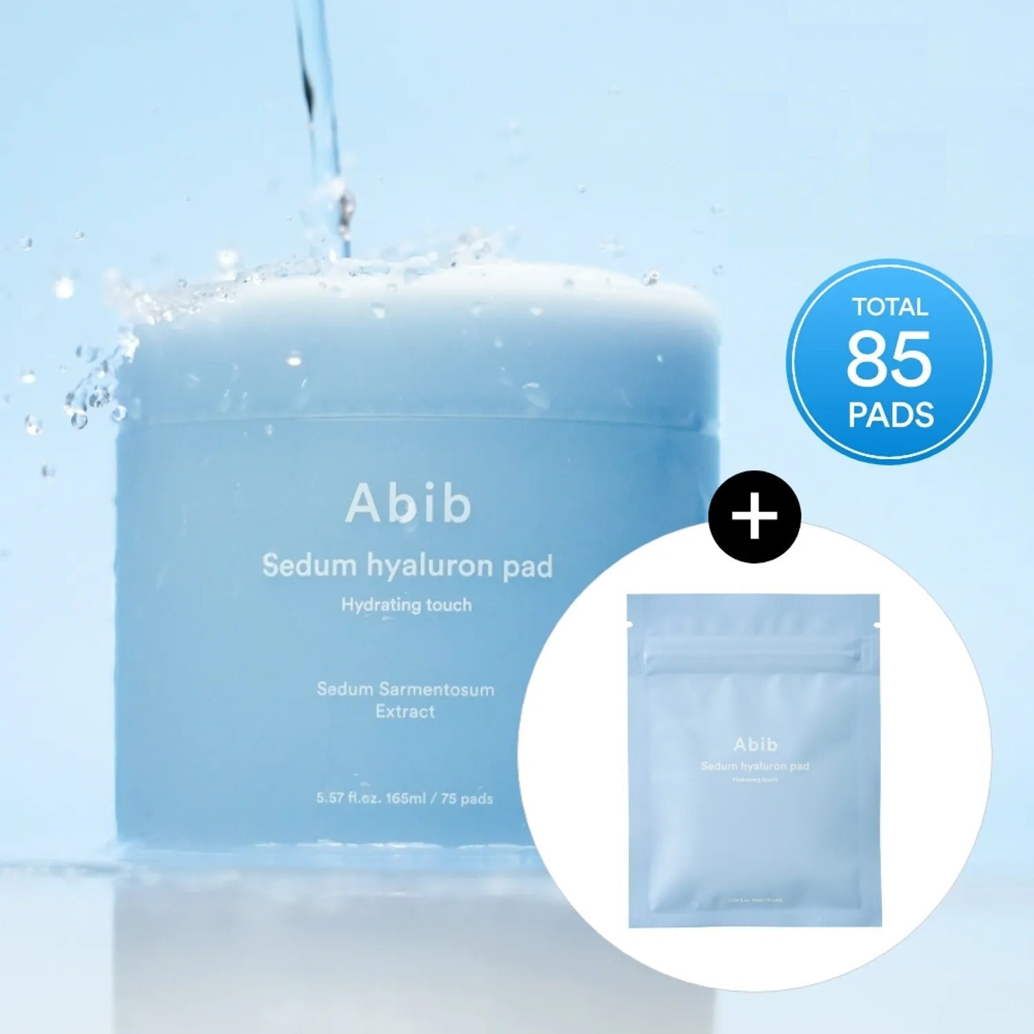 Abib Sedum Hyaluron Pad Hydrating Touch 75 Pads (+10 Pads)