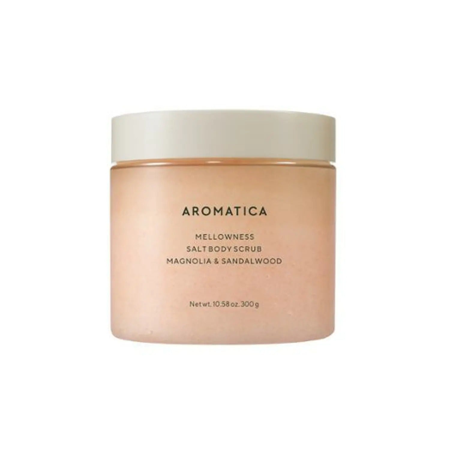 AROMATICA Mellowness Salt Body Scrub Magnolia & Sandalwood 300g Special Set