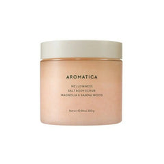 AROMATICA Mellowness Salt Body Scrub Magnolia & Sandalwood 300g Special Set