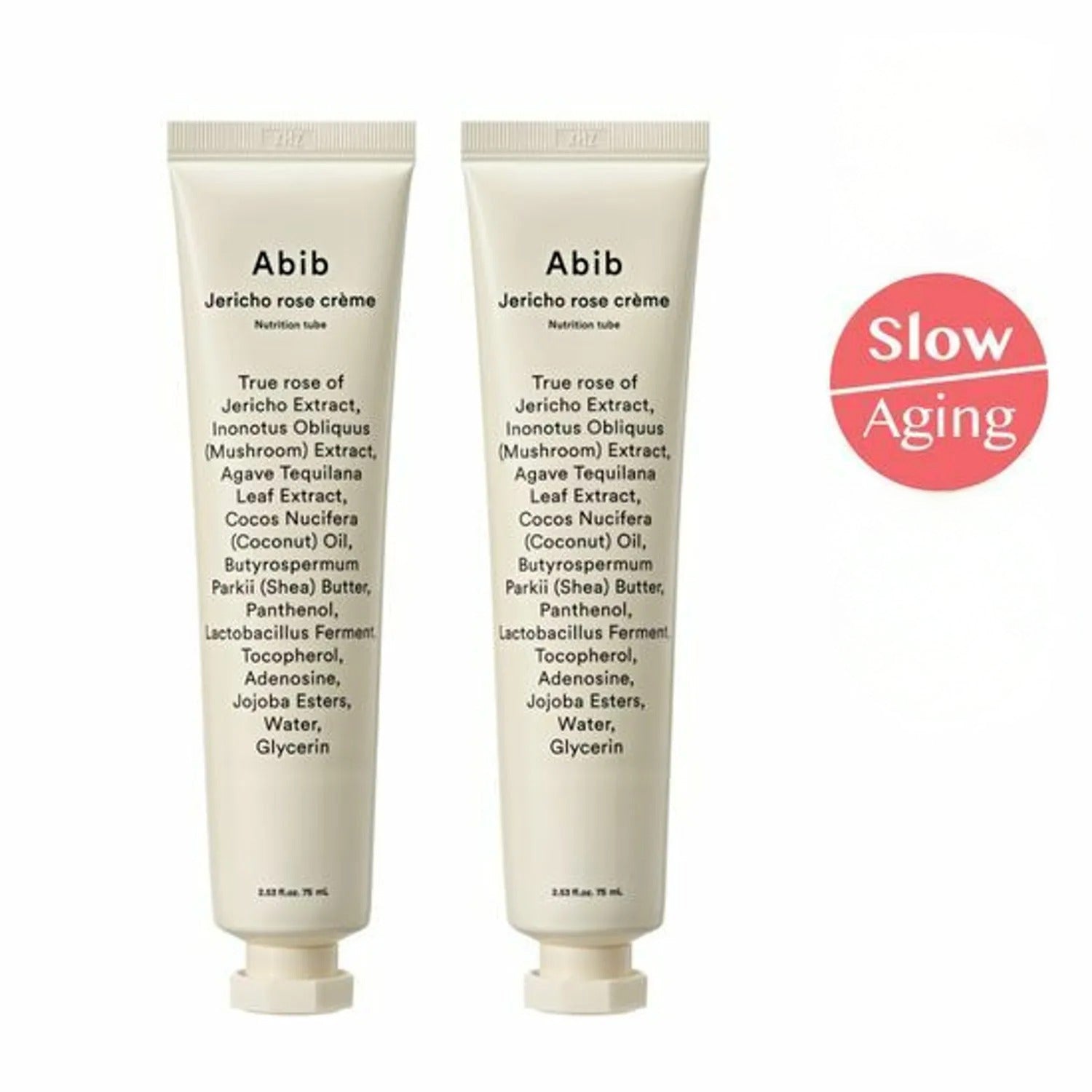 Abib Jericho Rose Creme Nutrition Tube 75mL double Set
