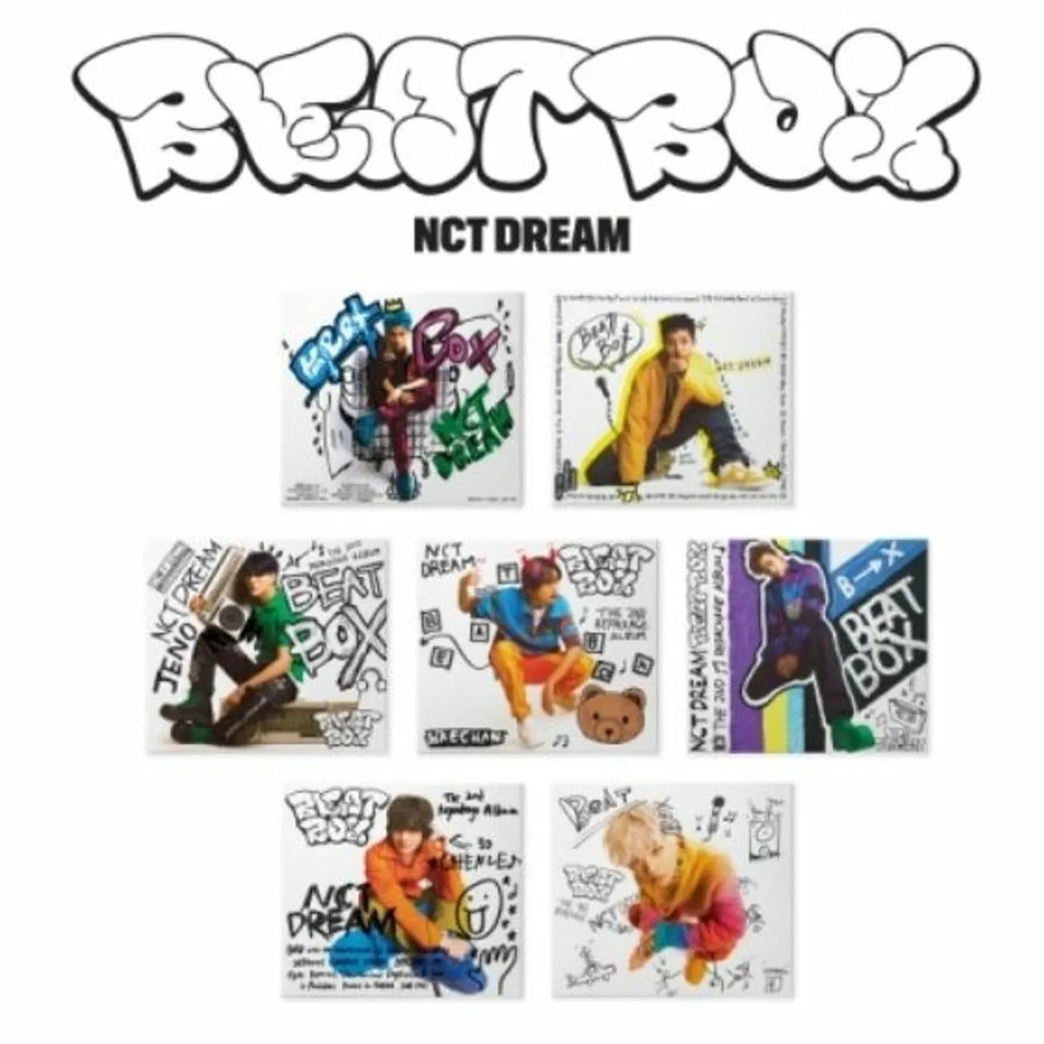 [Random] NCT DREAM - VOL.2 REPACKAGE 'BEATBOX' (DIGIPACK VER.)