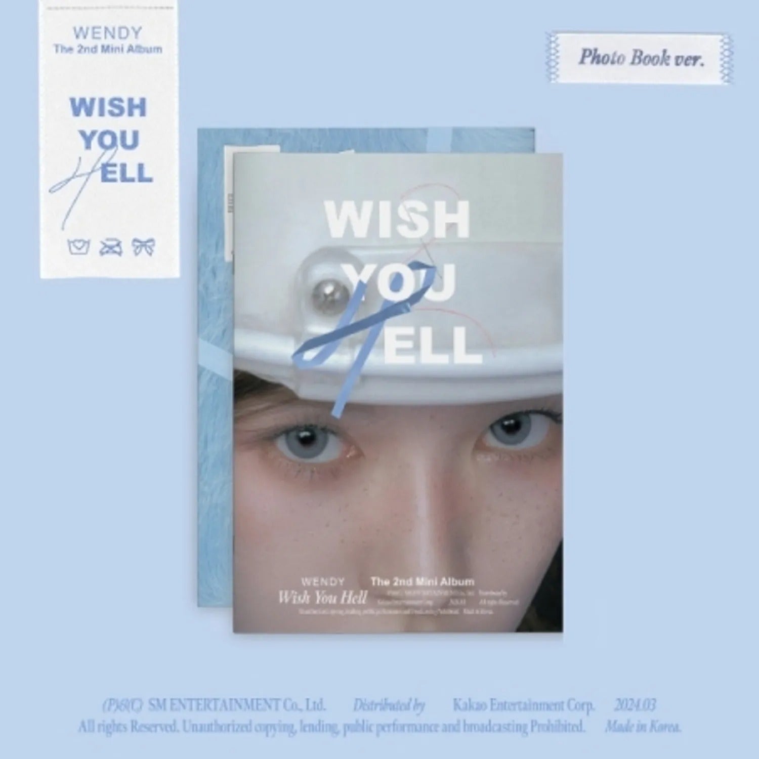 WENDY - 2ND MINI ALBUM [WISH YOU HELL] (PHOTO BOOK VER.)