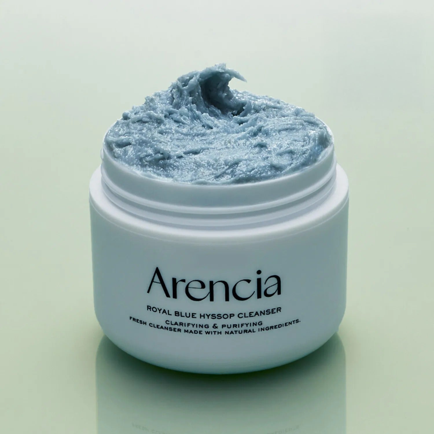Arencia Blue Hyssop Rice Mochi Cleanser 120g