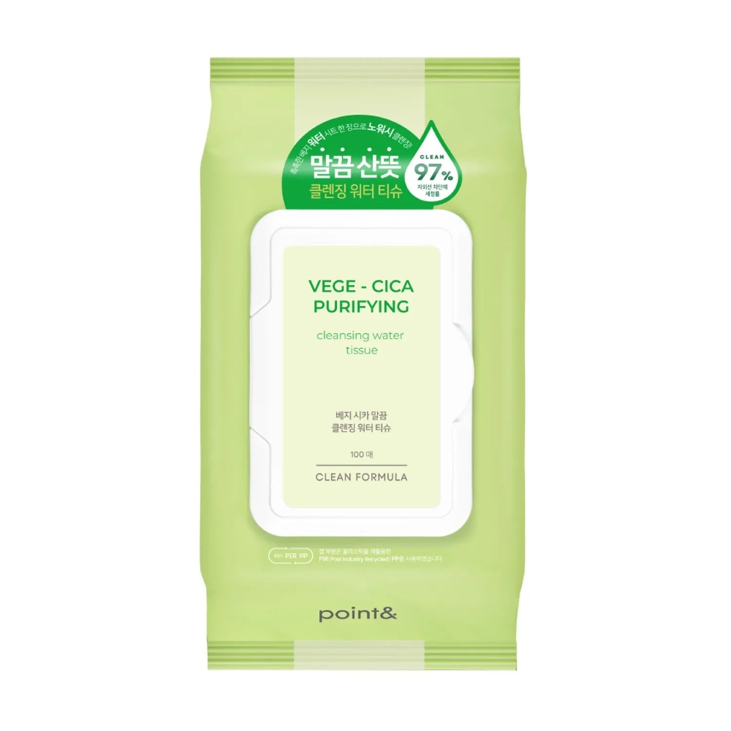 POINT& Vege-Cica Purifying Cleansing Water Tissue 100P