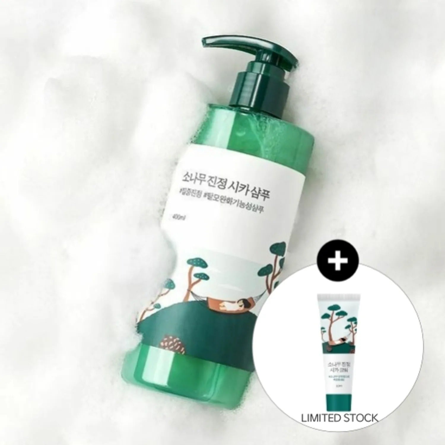ROUND LAB Pine Calming Cica Shampoo 400ml