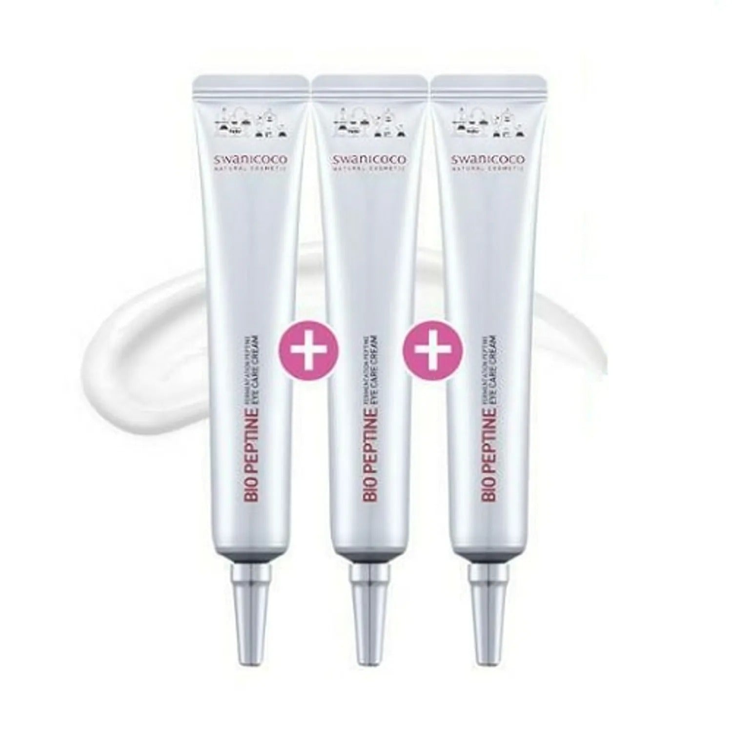 Swanicoco Bio Peptine Eye Care Cream 20ml x 3-Pack