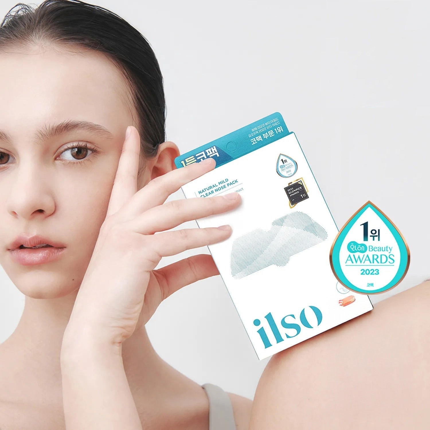 ilso Natural Mild Clear Nose Patch 5ea