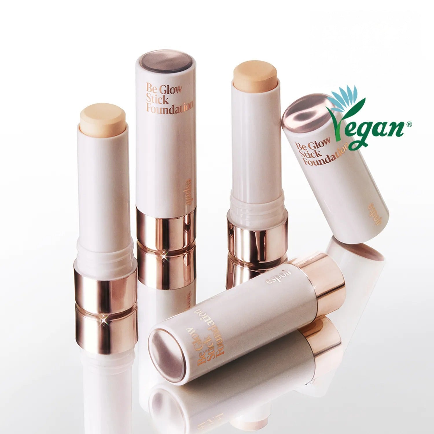 espoir Be Glow Stick Foundation 11g Set (+Shading Stick)