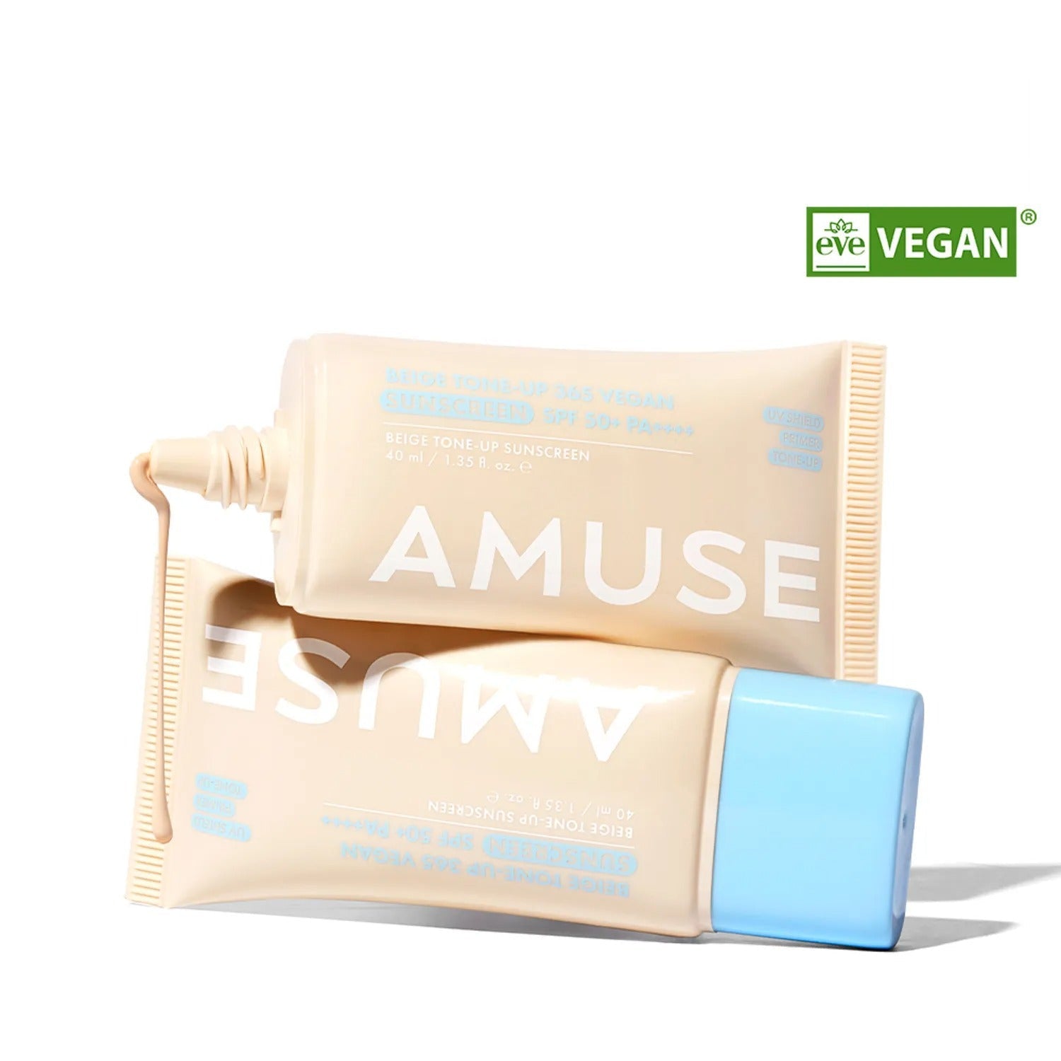 AMUSE Beige Tone-Up 365 Vegan Sunscreen 40mL