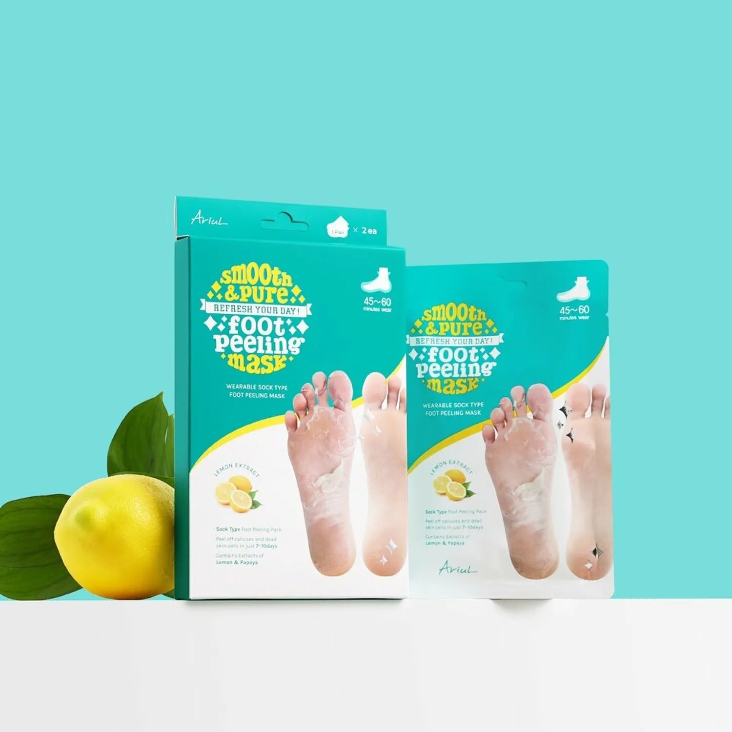 [NEW] Ariul Smooth & Pure Foot Peeling Mask Sheet 2P Special Set