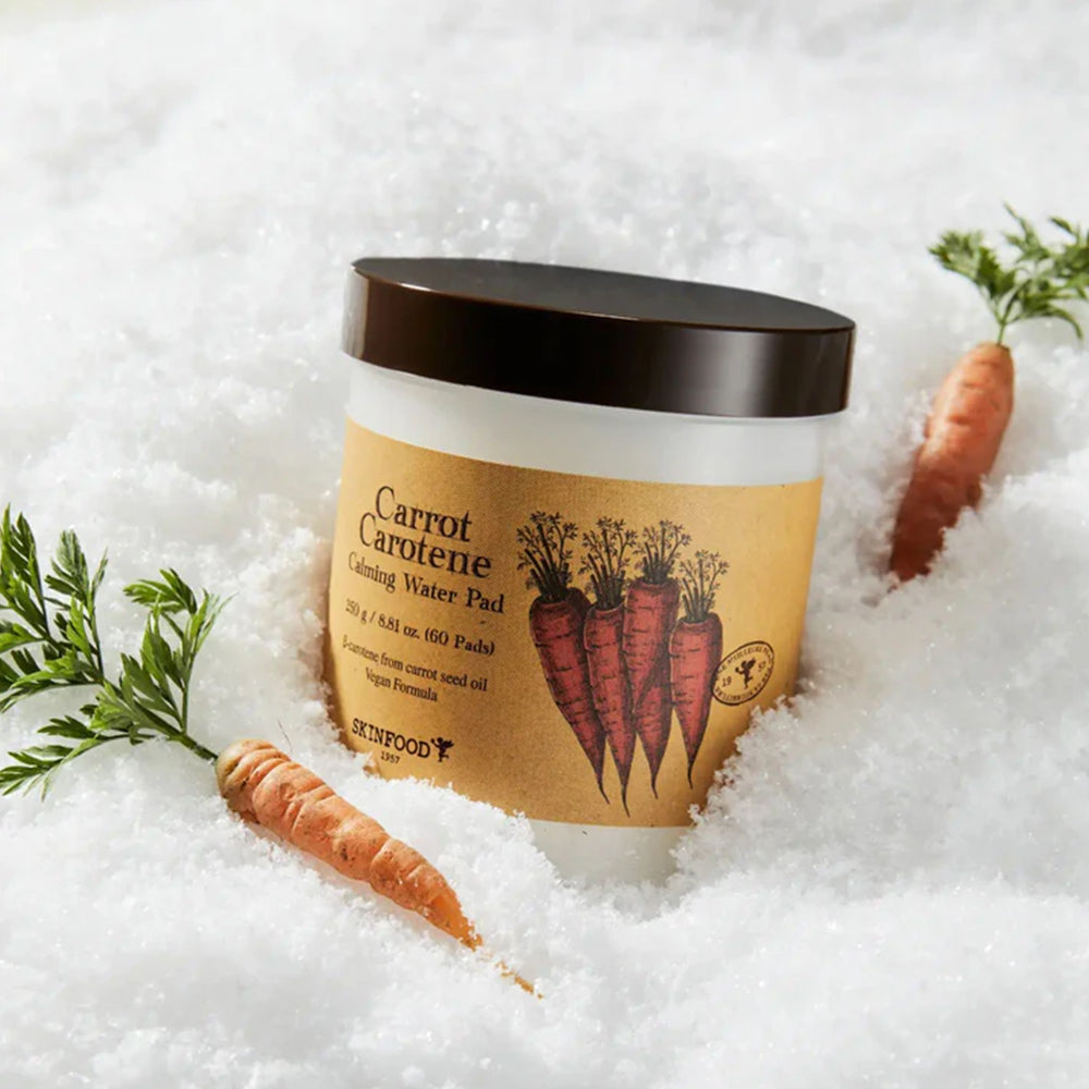 SKINFOOD Carrot Carotene Calming Water Pad 60P