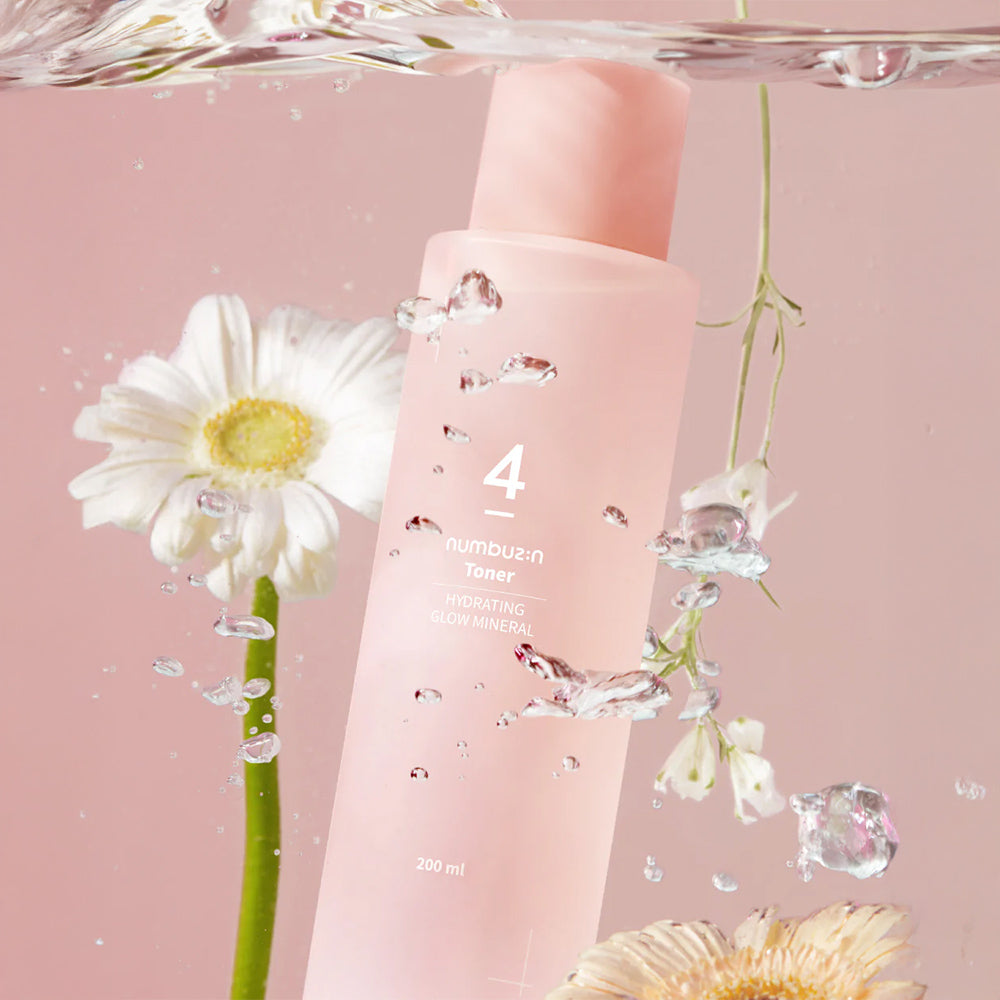 numbuzin No. 4. Hydrating Glow Mineral Toner 200mL