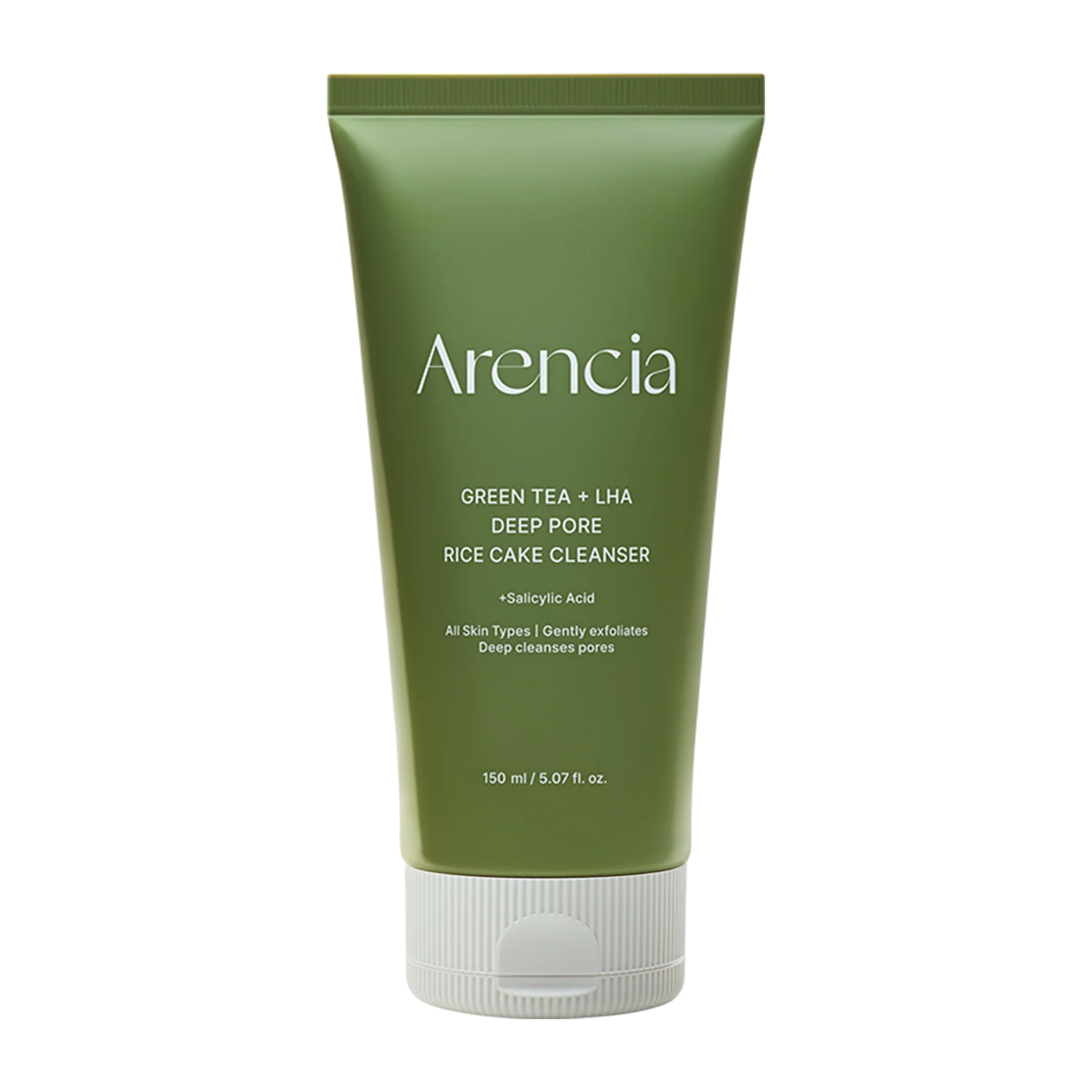 Arencia Green Tea LHA Deep Pore Rice Cake Cleanser 150g
