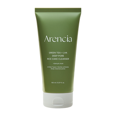 Arencia Green Tea LHA Deep Pore Rice Cake Cleanser 150g