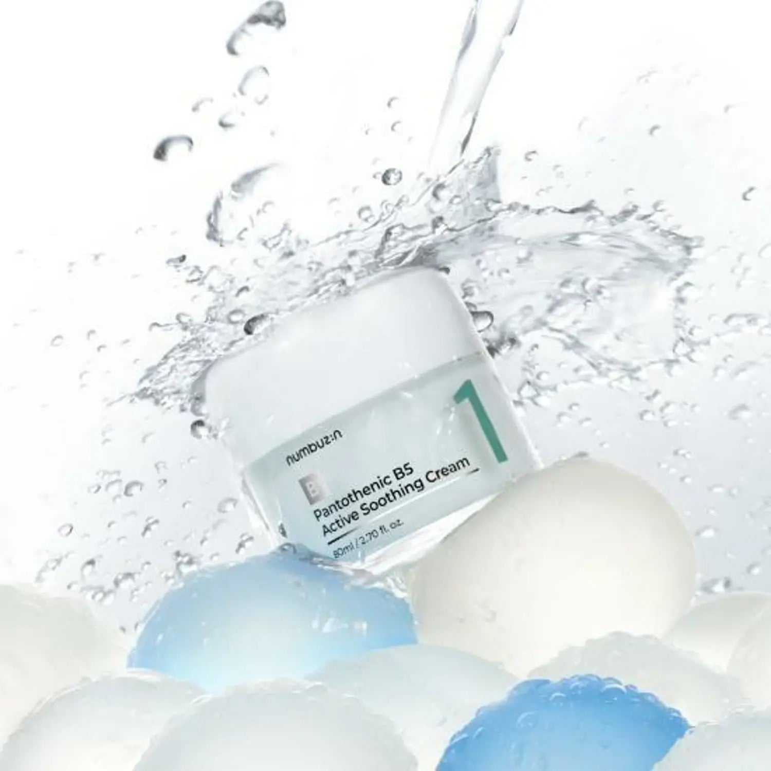 numbuzin No. 1 Pantothenic B5 Active Soothing Cream 80mL Special Set (+Pad 6P)