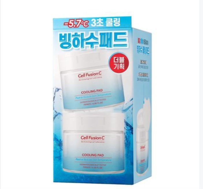 Cell Fusion C Post alpha Cooling Pad 70P Double Pack