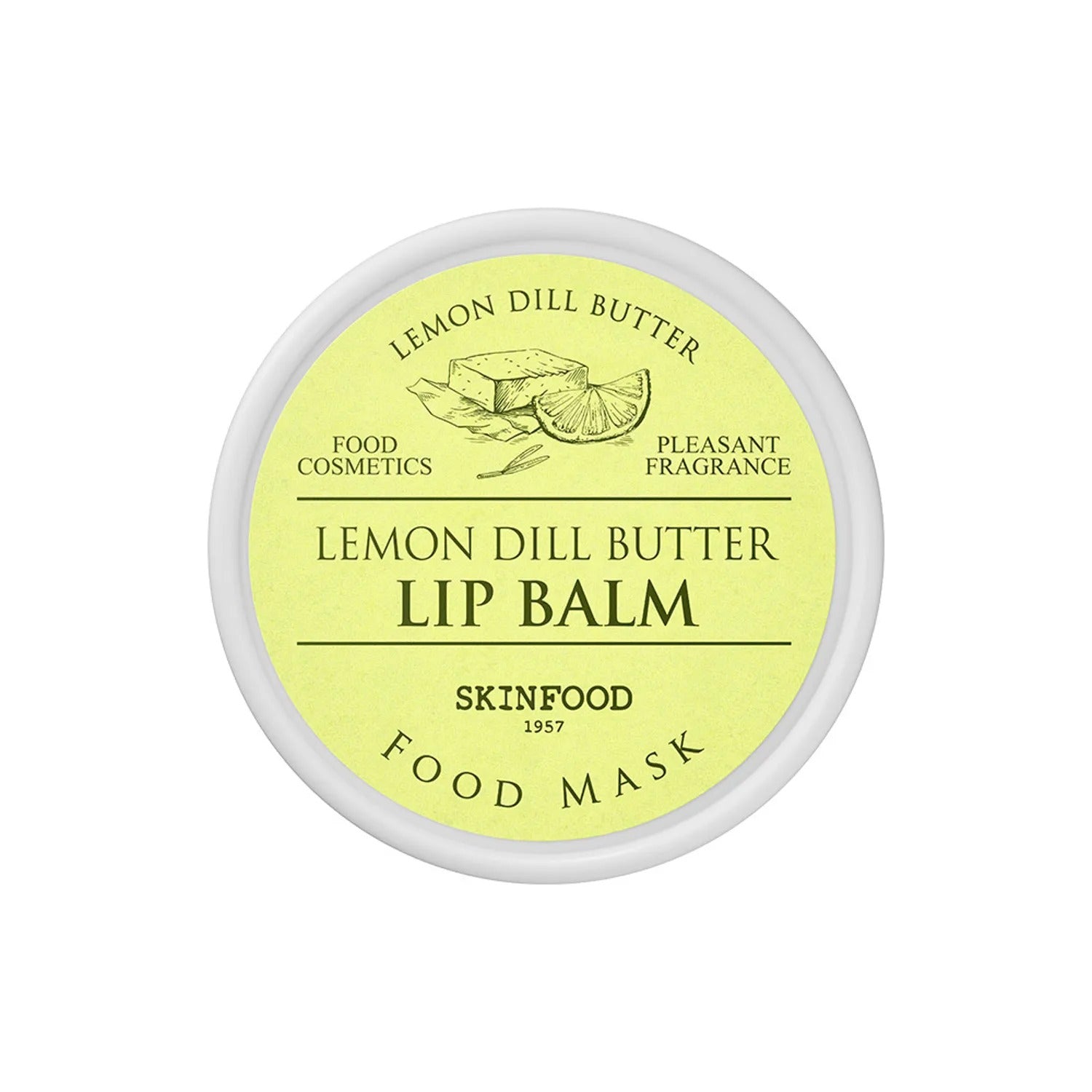 Skinfood Lemon Dill Butter Food Mask Lip Balm 21ml