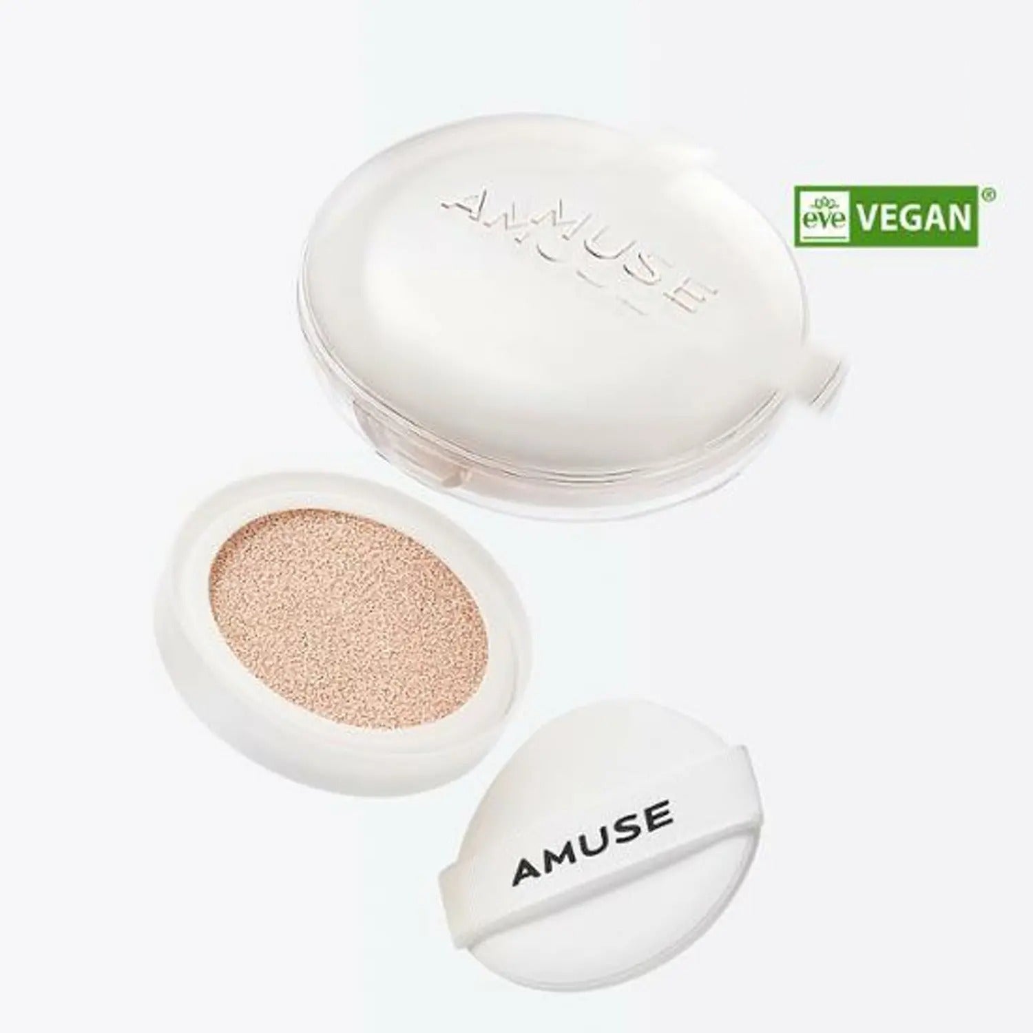 AMUSE Ceramic Skin Perfector Cushion Puff 5P