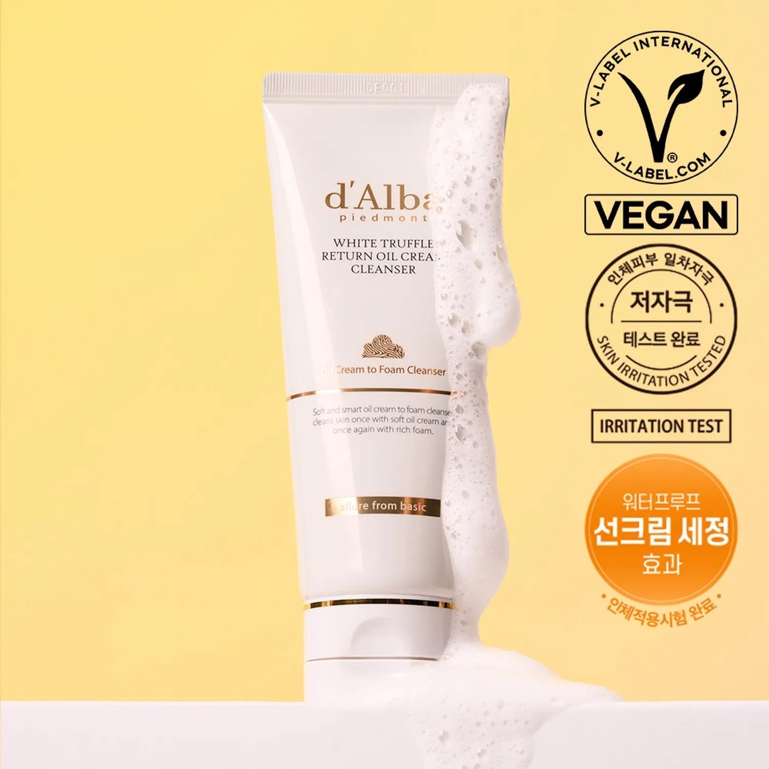 d'Alba White Truffle Return Oil Cream Cleanser 100ml