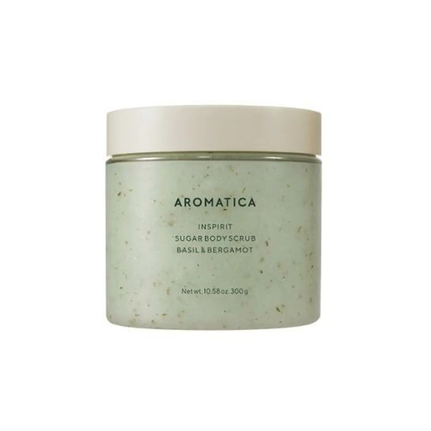 AROMATICA Inspirit Sugar Body Scrub Basil & Bergamot 300g Special Set