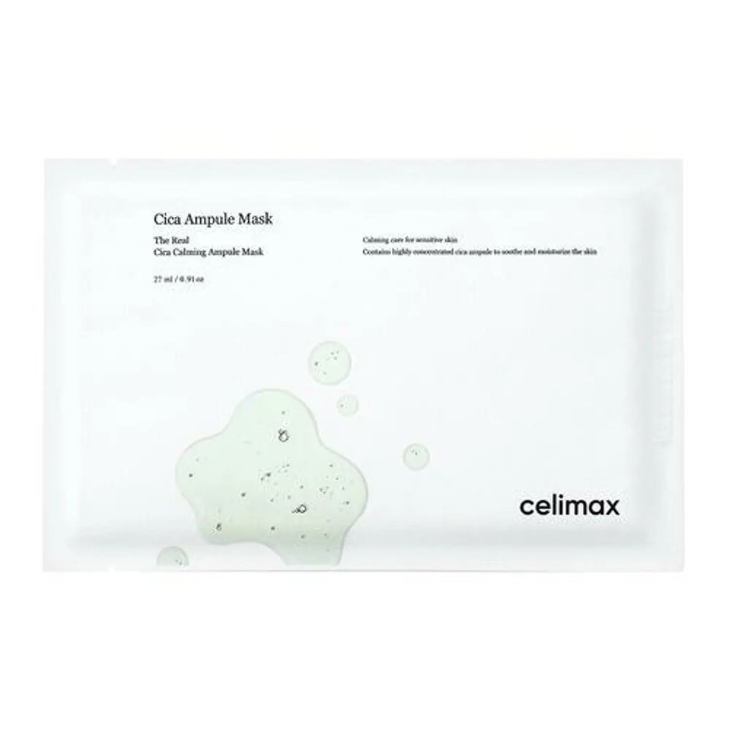 celimax The Real Cica Calming Ampule Mask 5 Sheets