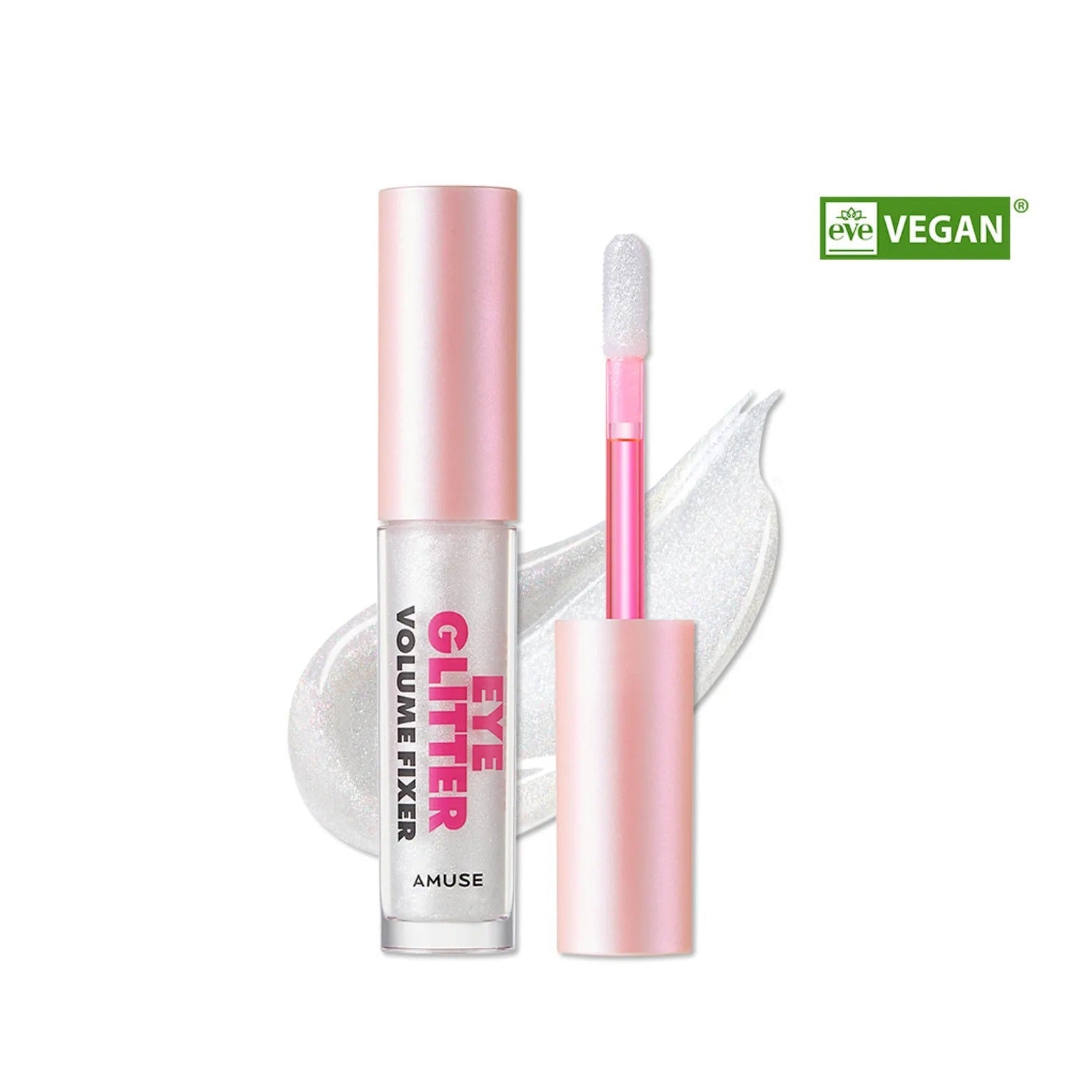 AMUSE Eye Glitter Volume Fixer 2.9g #01 Glass
