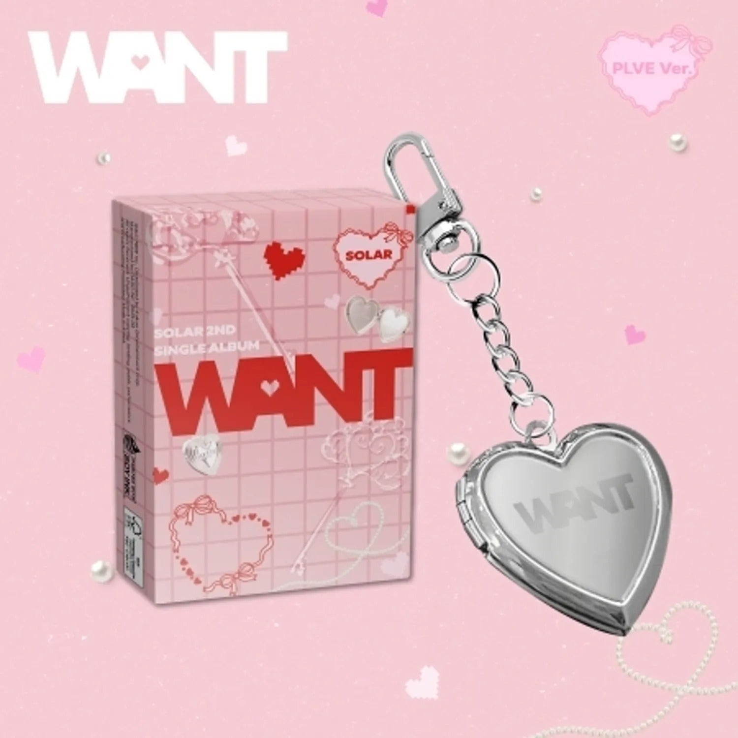 SOLAR - 2ND SINGLE ALBUM [WANT] (PLVE VER.)