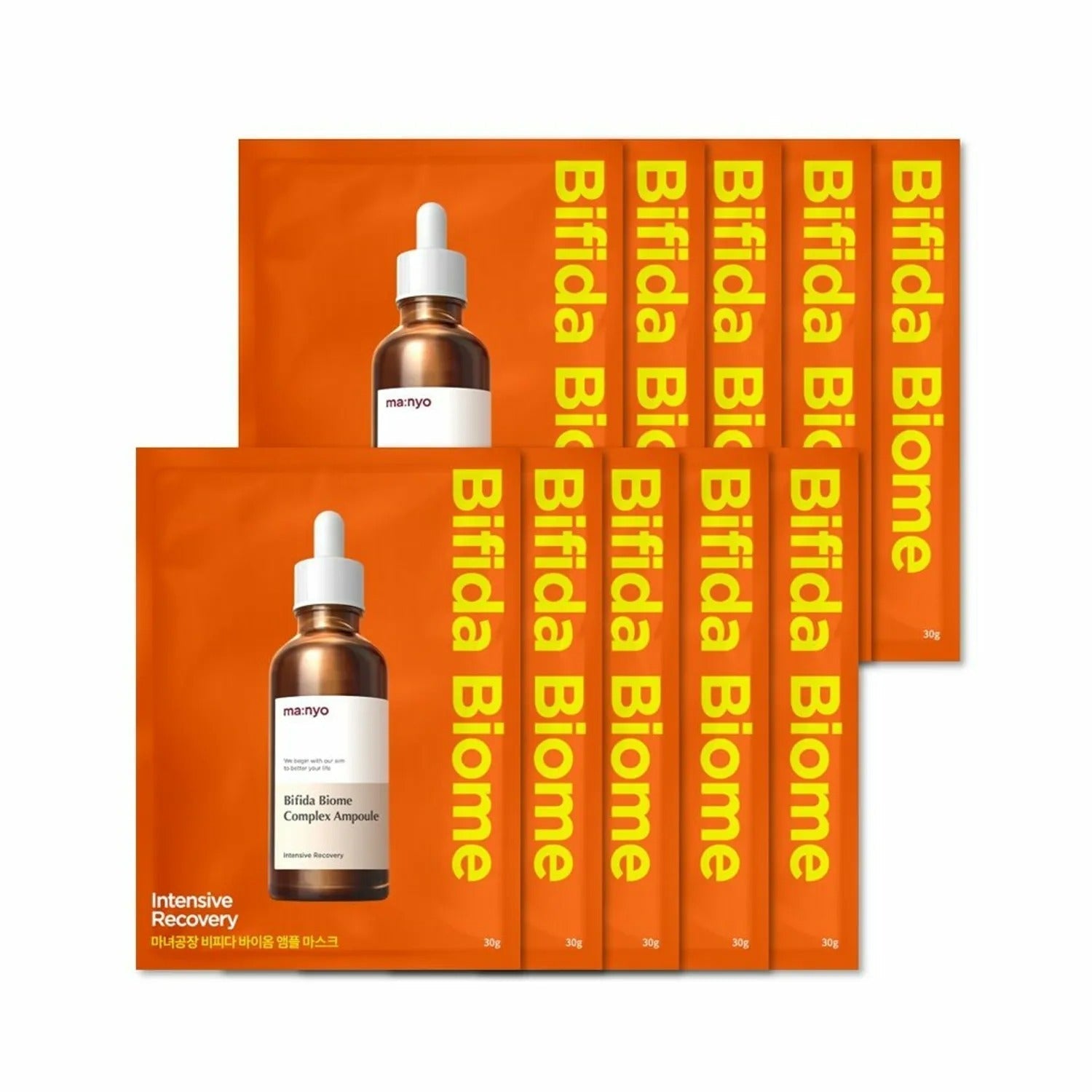 ma:nyo Bifida Biome Ampoule Mask Sheet Intensive Recovery 10P