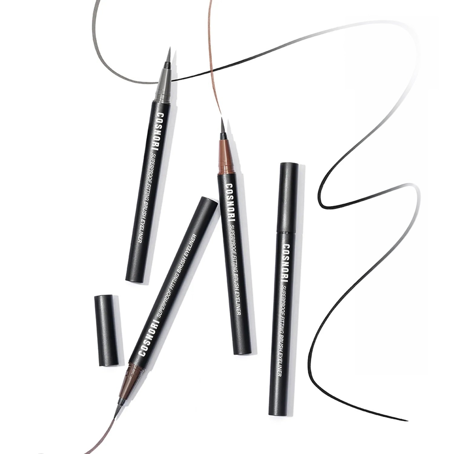 COSNORI Super Proof Fitting Brush Eyeliner