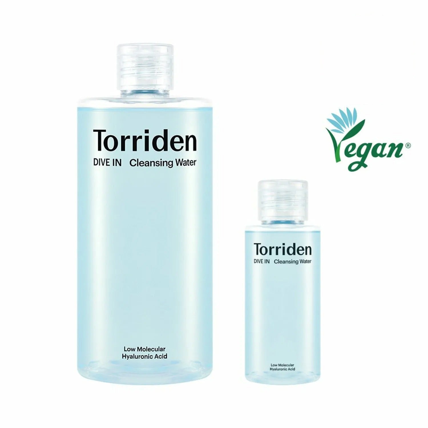 Torriden Dive-In Low Molecule Hyaluronic Acid Cleansing Water 400mL Special Set (+100mL)