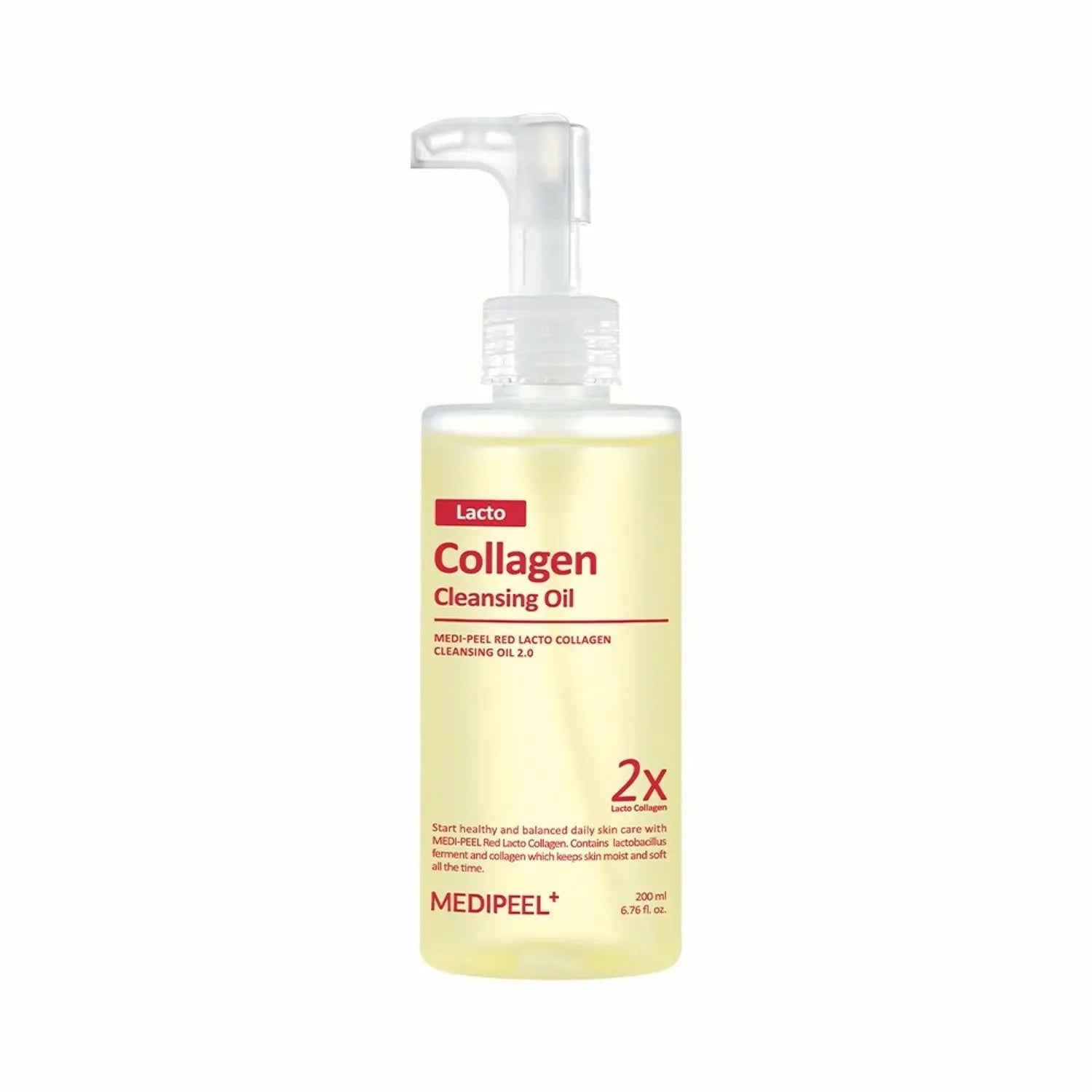 MEDI-PEEL Red Lacto Collagen Cleansing Oil 200mL 2.0 Special Set (+15mL)