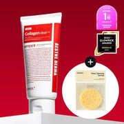 MEDI-PEEL Red Lacto Collagen Clear 2.0 Special Set (300mL+Deep Cleansing Sponge)
