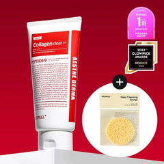 MEDI-PEEL Red Lacto Collagen Clear 2.0 Special Set (300mL+Deep Cleansing Sponge)