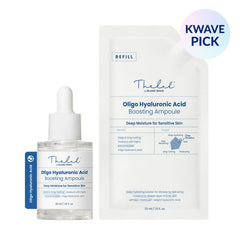 THE LAB by blanc doux Oligo Hyaluronic Acid Boosting Ampoule 30mL Special Set with Refill