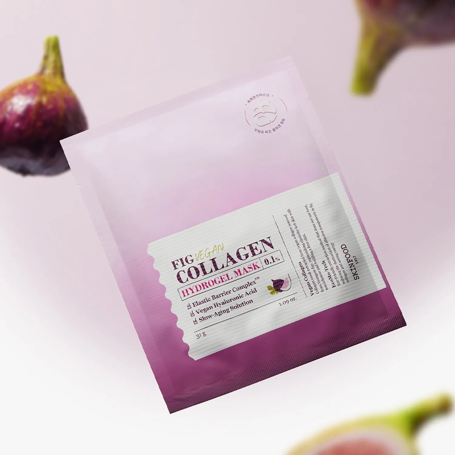 SKINFOOD Fig Vegan Collagen Hydrogel Mask Sheet 1ea