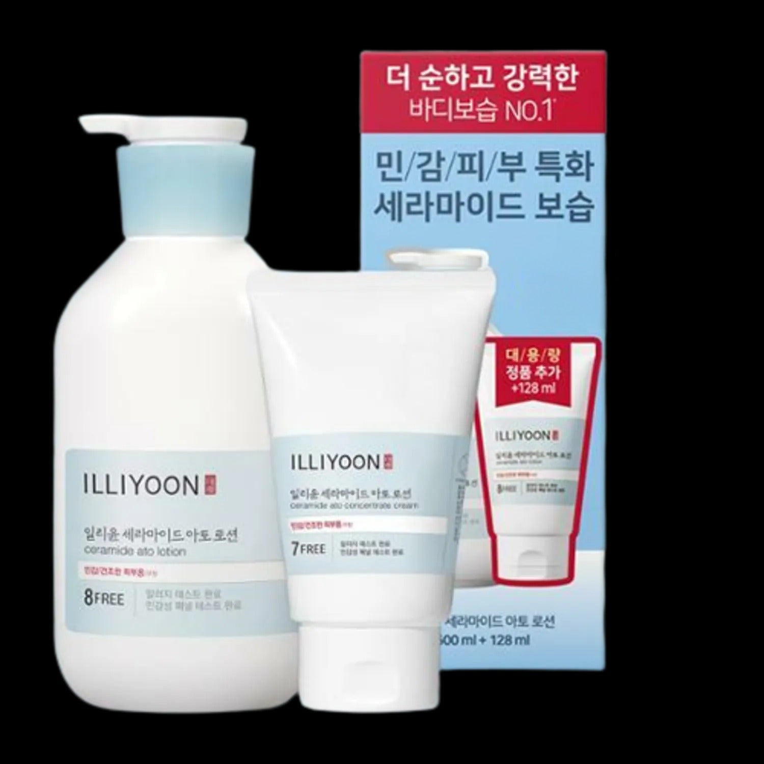 ILLIYOON Ceramide Ato Lotion 600mL + 128mL