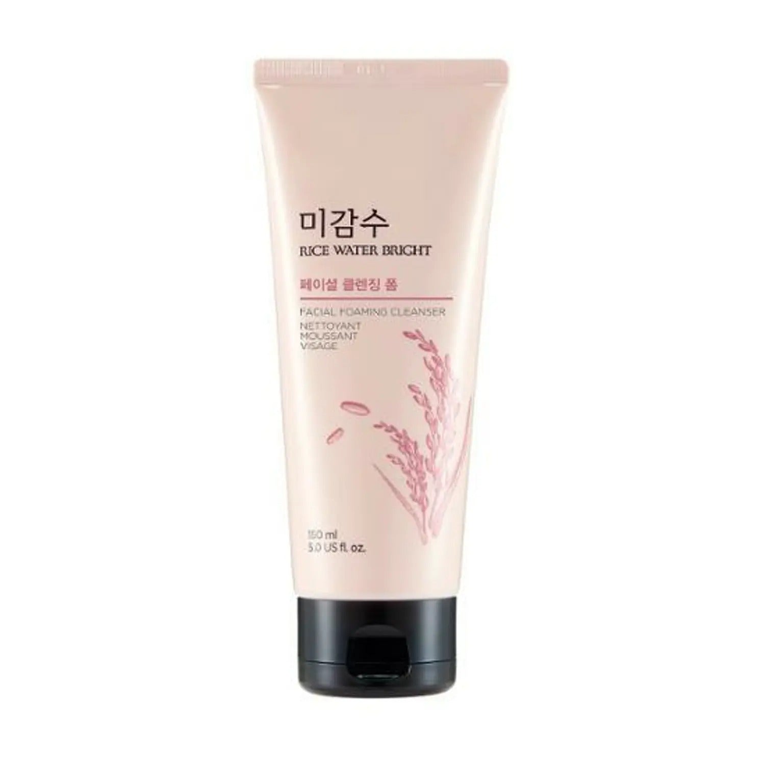 THE FACE SHOP Rice Water Bright Facial Foaming Cleanser 150mL