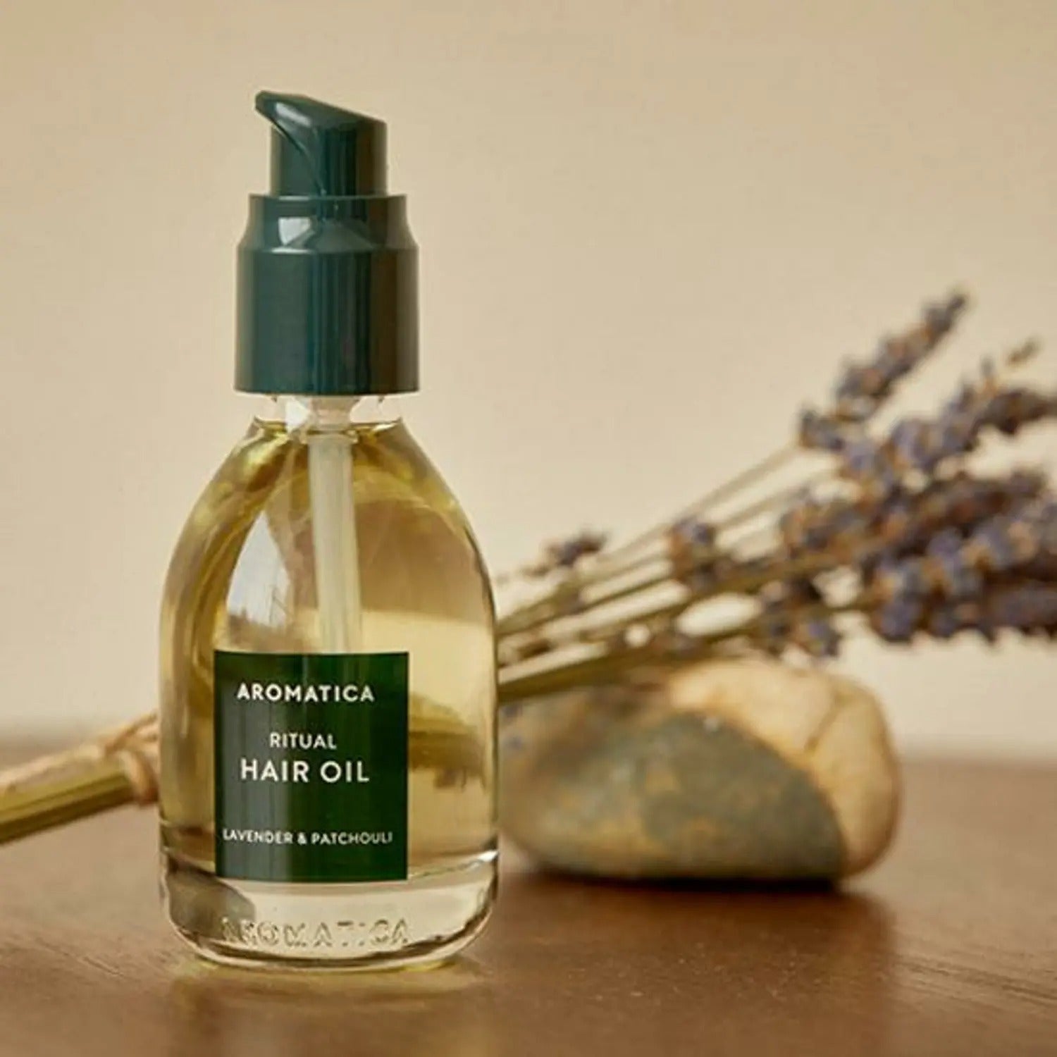 AROMATICA Ritual Hair Oil #LAVENDER & PATCHOULI 50mL