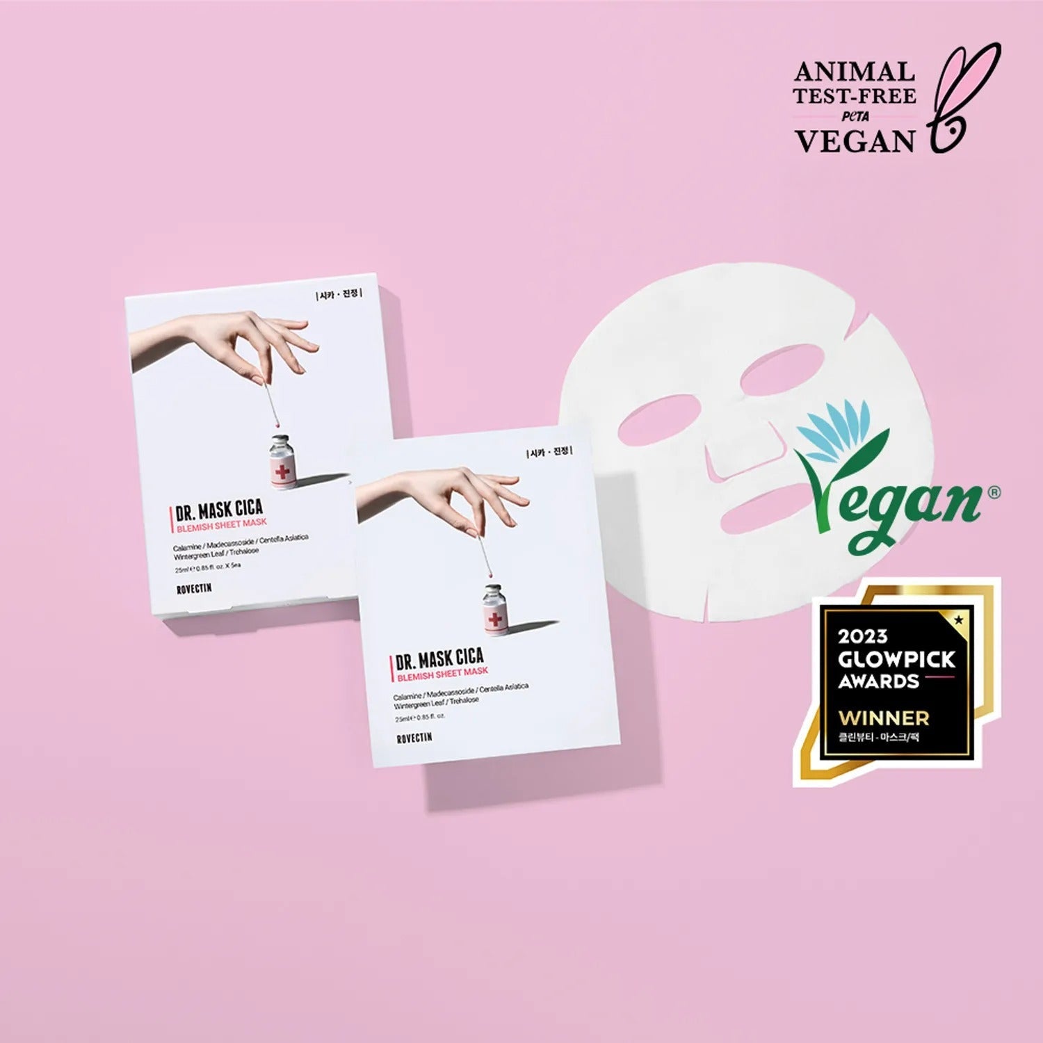 ROVECTIN Dr. Mask Cica 5ea