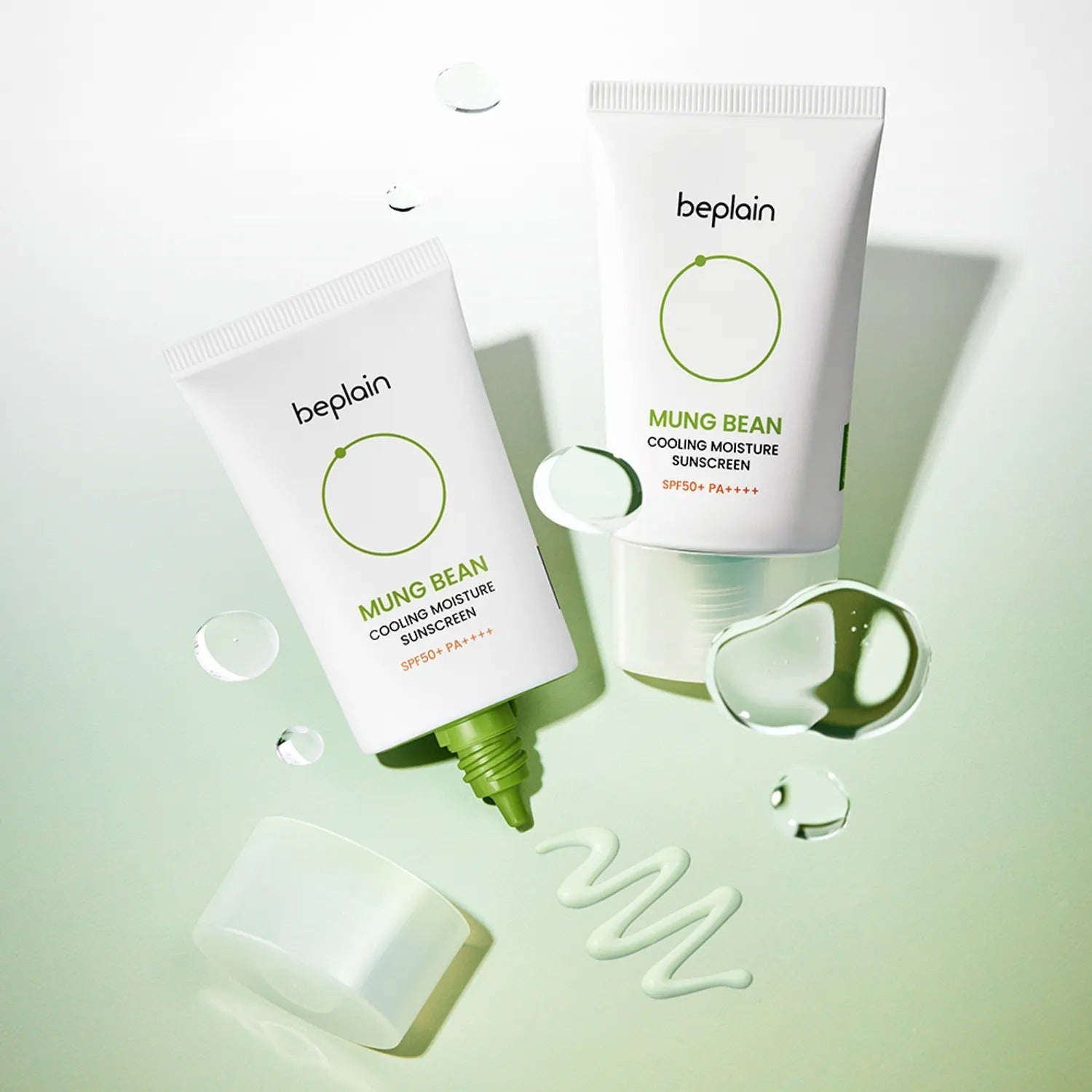 beplain Mung Bean Cooling Moisture Sunscreen (1+1 SET)