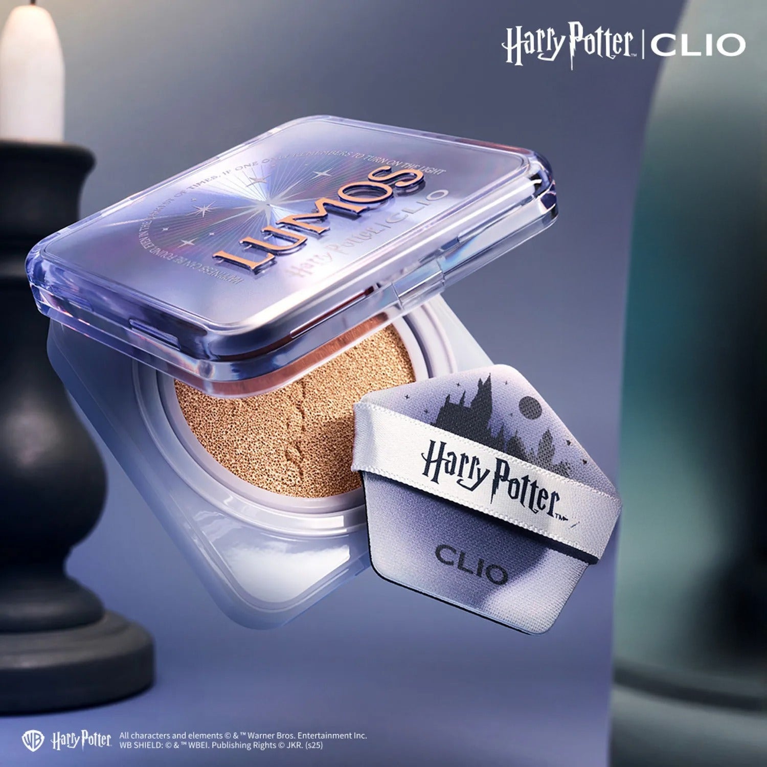 CLIO KILL COVER FOUNWEAR CUSHION THE ORIGINAL SET(HARRY POTTER COLLABO) (+DOBBY or HEDWIG KEY RING)
