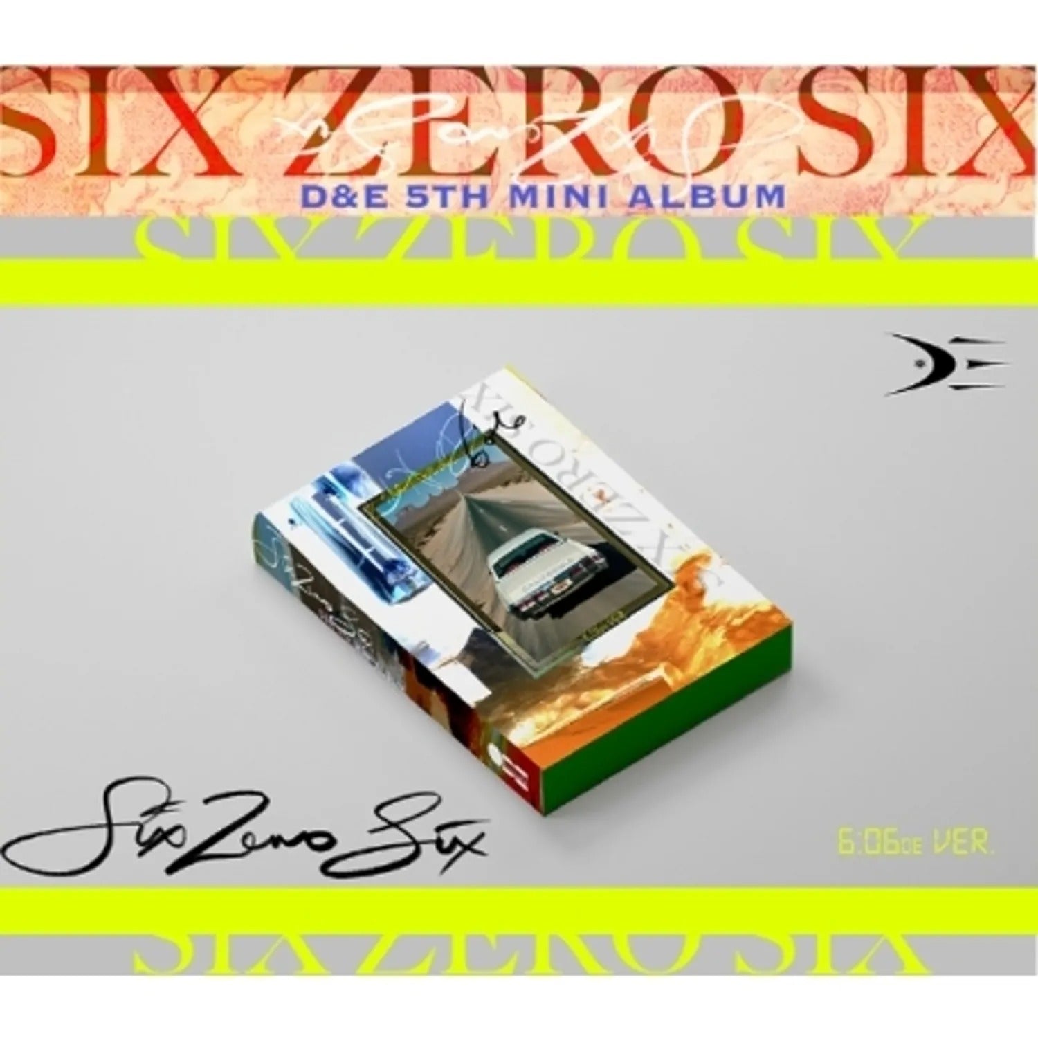 SUPER JUNIOR-D&E - 5TH MINI ALBUM 606 (6:06DE VER.)